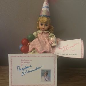 Madame Alexander happy birthday doll